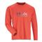 Huk Pursuit Long Sleeve T-Shirt, Channel Marker