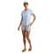 Women's Huk Set V-Neck Short Sleeve T-Shirt, Windsurfer