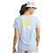 Women's Huk Set V-Neck Short Sleeve T-Shirt, Windsurfer