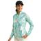 Huk Women's Icon Printed Hoodie, Bermuda