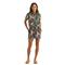 Huk Women's Kona Cover-Up Printed Dress, Volcanic Ash
