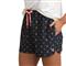 Huk Women's Pursuit Printed Volley Shorts, Naval Academy 2