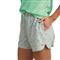 Huk Women's Pursuit Printed Volley Shorts, Harbor Mist