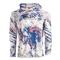 Huk Youth Mossy Oak Pursuit Hoodie, Ocean Blue