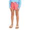 HUk Girls Pursuit Volley Shorts, Neon Coral