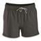 HUk Girls Pursuit Volley Shorts, Black