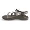 Chaco Women's CushZ Toe Loop Extra Cushioned Sandal, Frond Black