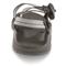 Chaco Women's CushZ Toe Loop Extra Cushioned Sandal, Frond Black