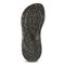 Chaco Women's CushZ Toe Loop Extra Cushioned Sandal, Frond Black