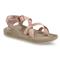 Chaco Women's CushZ Toe Loop Extra Cushioned Sandal, Frond Pink Salt