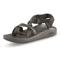 Chaco Women's CushZ Toe Loop Extra Cushioned Sandal, Frond Black