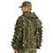 Nomad Leafy Quarter Zip Shirt, Mossy Oak® Greenleaf