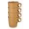U.S. Military Surplus Melamine Coffee Cups, 4 Pack, New