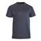 U.S. Military Surplus Dri Release Polyester Short Sleeve T-Shirts, 3 Pack, New, Navy