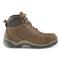 Wolverine Men's Vantage Mid Moc Toe Waterproof Composite Toe Work Boots, Dark Brown