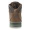 Wolverine Men's Vantage Mid Moc Toe Waterproof Composite Toe Work Boots, Dark Brown