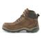 Wolverine Men's Vantage Mid Moc Toe Waterproof Composite Toe Work Boots, Dark Brown