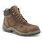 Wolverine Men's Vantage Mid Moc Toe Waterproof Composite Toe Work Boots, Dark Brown
