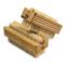 Czech Military Surplus Wood Handle Double Sided Brushes, 2 Pack, New