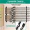 Rush Creek Creations All Weather 6 Rod Wall or Ceiling Rod Rack