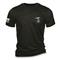Nine Line America Short Sleeve Tee, Charcoal Black