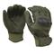McGuire Gear Full Finger Hard Knuckle Gloves, Olive Drab