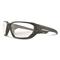 Edge Eyewear Tactical Dawson Clear Lens Shooting Glasses, Black