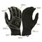 Venture Gear VGTG10 Compression Tactical Gloves, Black