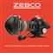 Zebco Omega Pro Spincast Fishing Reel, Size 30 Reel, Left/Right Retrieve, Black