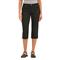 Lee Women’s Relaxed Fit Capri, Black