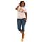 Lee Women’s Relaxed Fit Capri, Mysterious