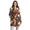LIV Outdoor Women's Magnolia Boucle Coat, Roasted Pecan Check Plaid