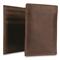 Carhartt Rugged Leather Triple Stitch Trifold Wallet, Brown