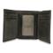 Carhartt Rugged Leather Triple Stitch Trifold Wallet, Black