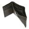 Carhartt Rugged Leather Triple Stitch Trifold Wallet, Black
