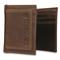 Carhartt Rugged Leather Triple Stitch Trifold Wallet, Brown