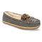 Minnetonka Women's Tilia Slippers, Grey Fabric