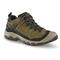KEEN Men's Targhee IV Waterproof Hiking Shoes, Dark Olive/gold Flame