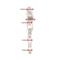 Dakota Watch Miniclip Microlight, Gunmetal