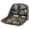 Wise Camouflage Deluxe Fold-down Boat Seat, Advantage Timber