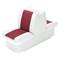 Wise Boat Lounge Seat, White / Red