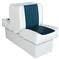 Wise Deluxe Boat Lounge Seat, White / Navy