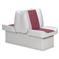 Wise Deluxe Boat Lounge Seat, Grey / Red