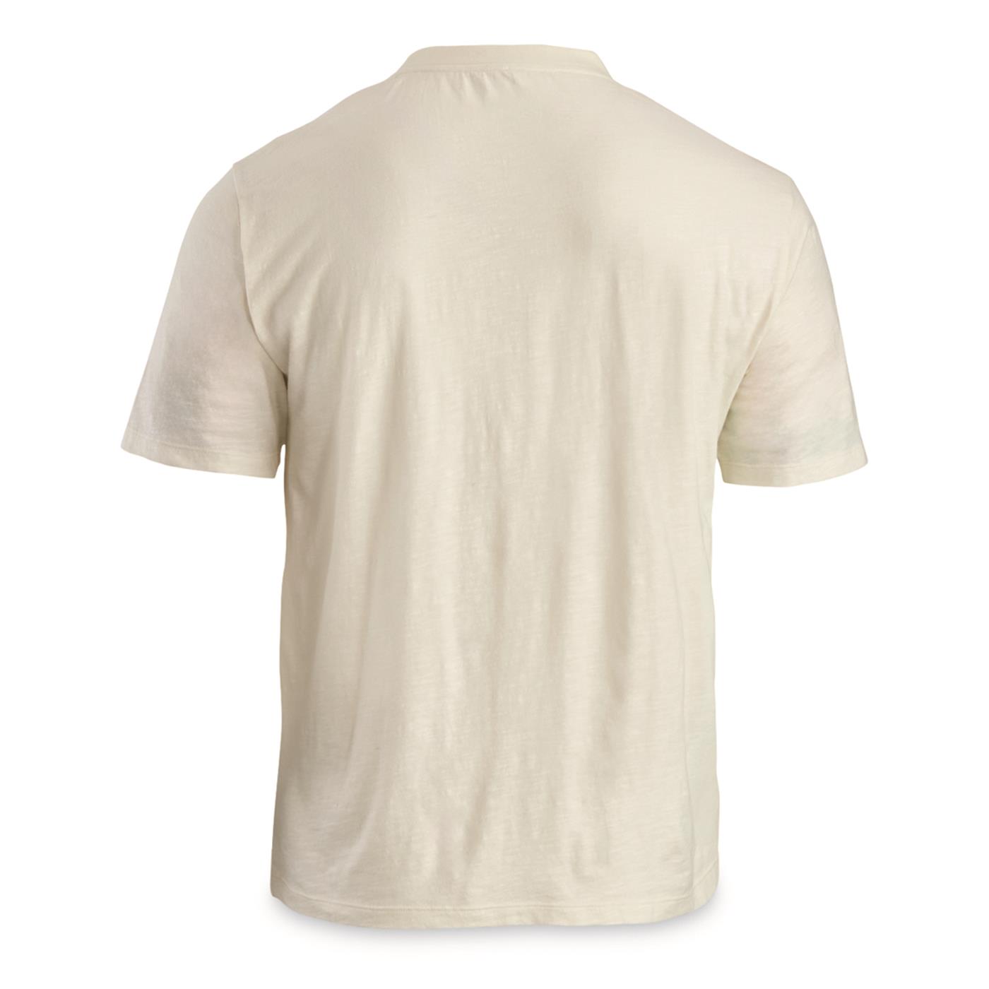 Guide Gear Men's Henley Short Sleeve Tee Shirt; for Casual Outdoor Activities - Picture 5 of 12