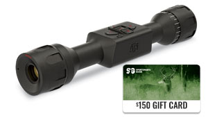 $150 GIFT CARD WITH PURCHASE OF ATN THOR LT 160 THERMAL RIFLE SCOPE