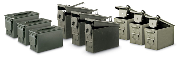 3-PK. OF AMMO CANS - BUY ONE, GET ONE