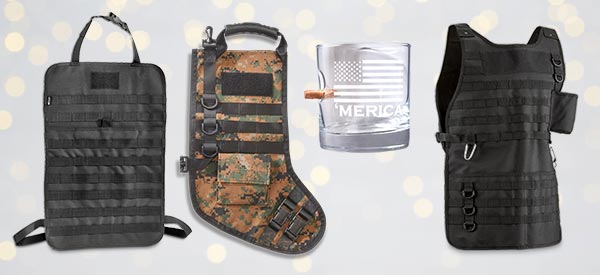 UNIQUE GIFTS WITH A TACTICAL SPIN