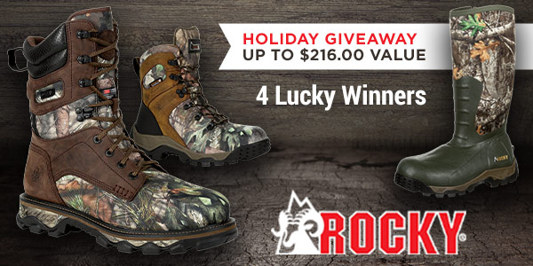 WIN A PAIR OF ROCKY BOOTS