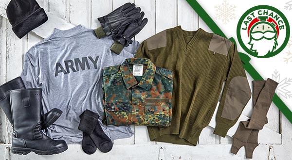 MILITARY SURPLUS GIFTS UP TO 50% OFF