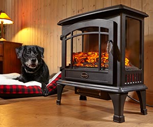 Comfort Glow Sanibel Quartz Electric Stove Heater
